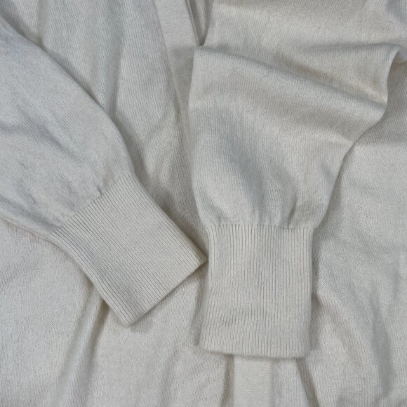 Reiss Knitted Oversized Button Down Shirt Top Wool Cashmere Blend Women's Size M - Picture 9 of 16